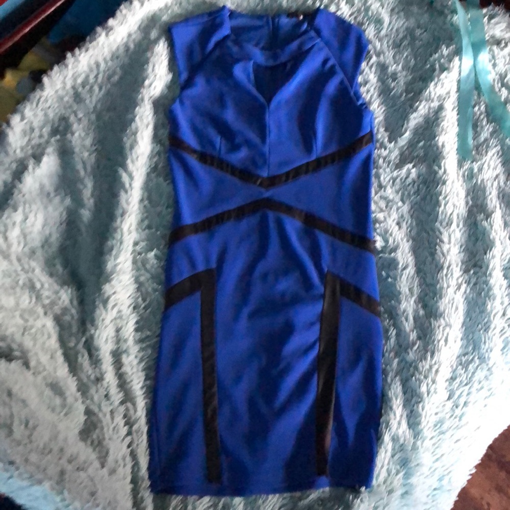 Blue dress